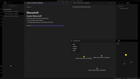 Das GIF zeigt das Anlegen eines eigenen Tastenkürzels für das Teilen des Bildschirms.