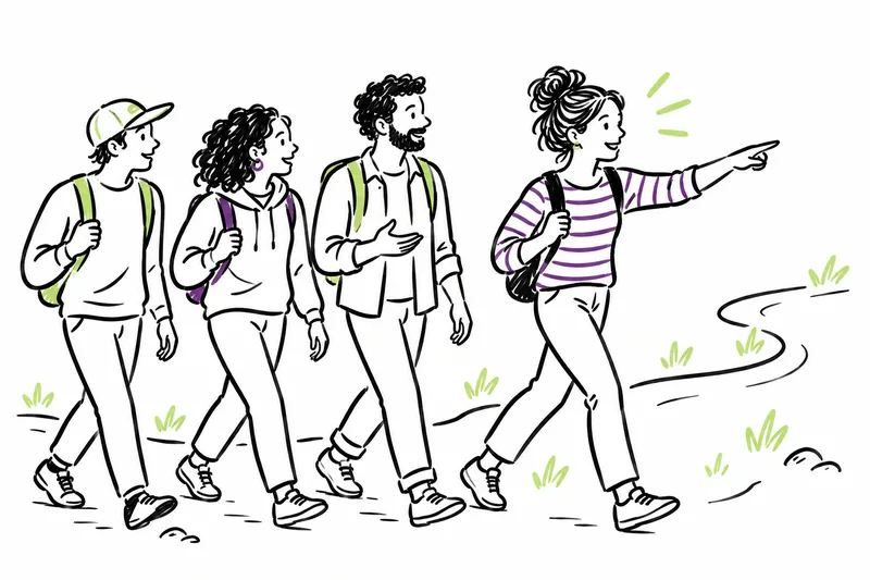 Sketchnote: Lernkompass-Community